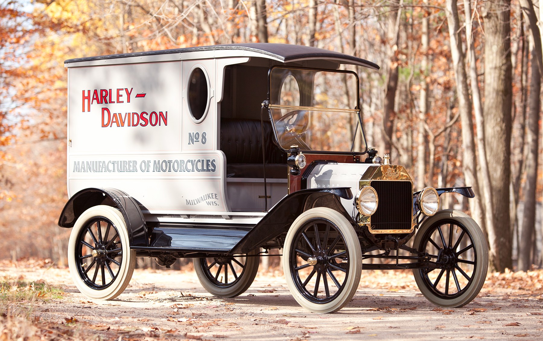 素材金属希少 Ford Model T delivery truck フォードモデルT ...